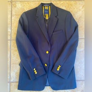 Boys Navy Sport Jacket-Nautica Sz 14